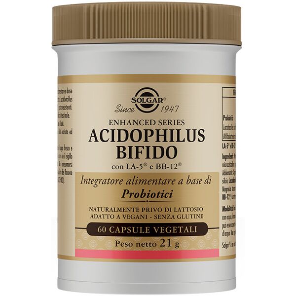 solgar acidophilus bifido 60 capsule vegetali