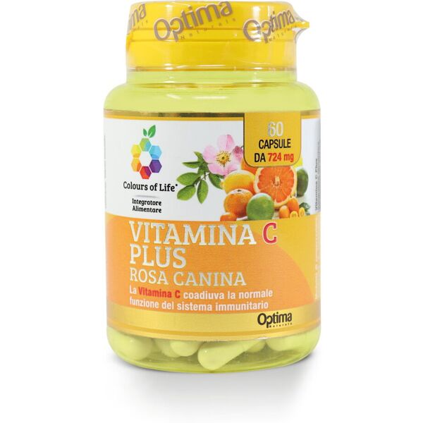 optima vitamina c plus rosa canina 60 capsule