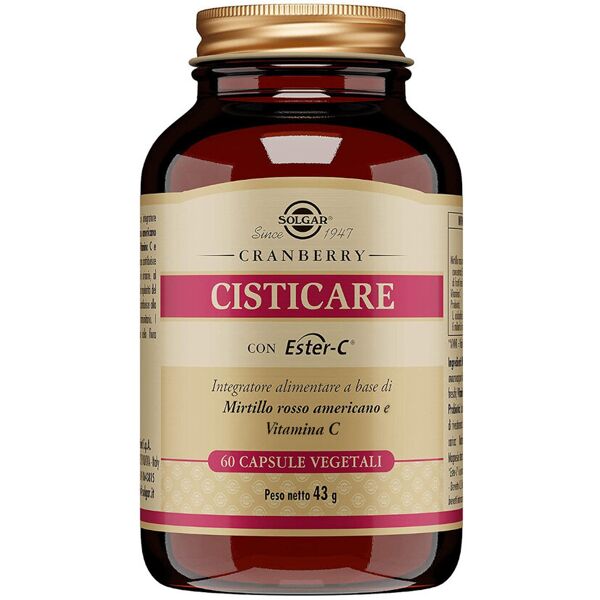 solgar cisticare con ester-c 60 capsule