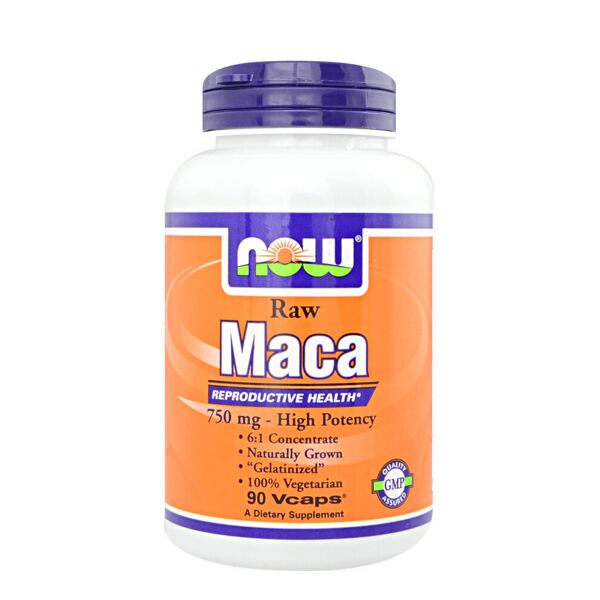 now foods maca 750mg 90 capsule