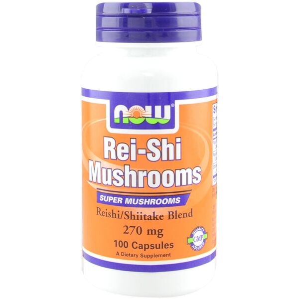 now foods rei-shi mushrooms 100 capsule