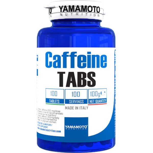 yamamoto nutrition caffeine tabs 100 tavolette