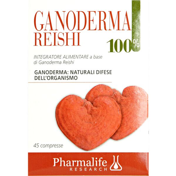 pharmalife ganoderma reishi 100% 45 compresse