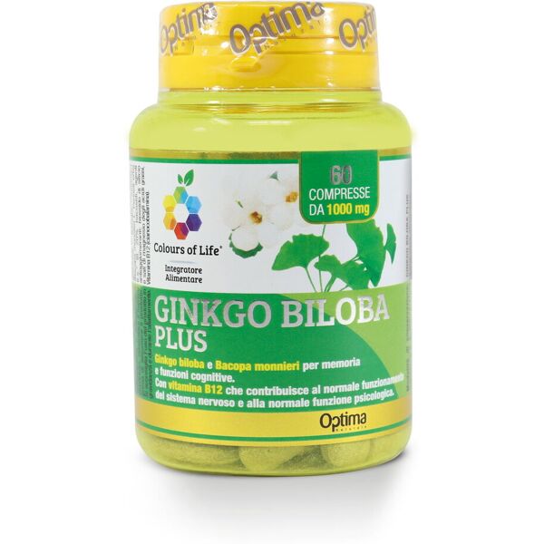 optima ginkgo biloba plus 60 compresse