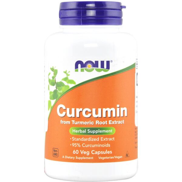 now foods curcumin 60 capsule vegetali