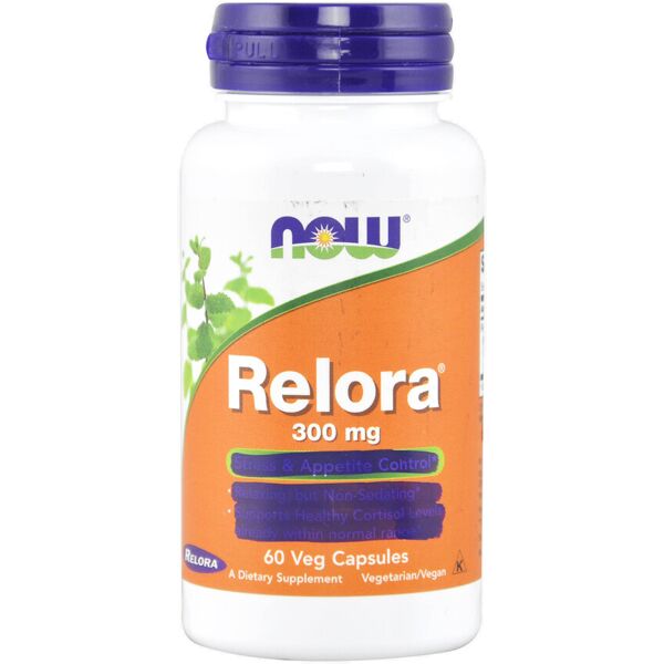 now foods relora 300mg 60 capsule vegetali