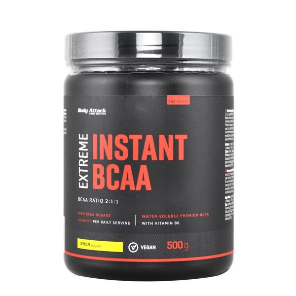 body attack extreme instant bcaa 500 grammi limone