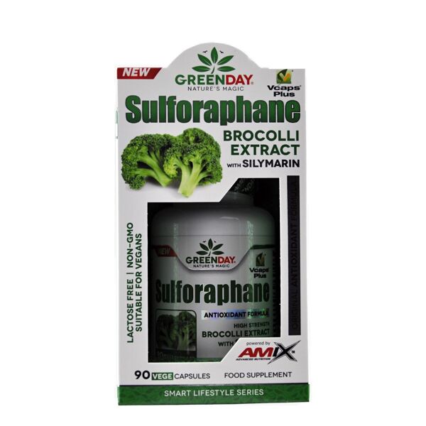 amix green day - sulforaphane 90 capsule vegetali