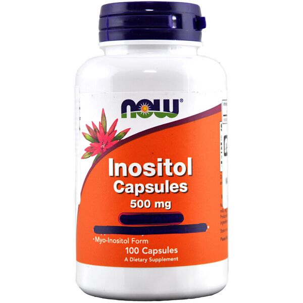 now foods inositol capsules 100 capsule