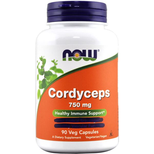 now foods cordyceps 90 capsule vegetali