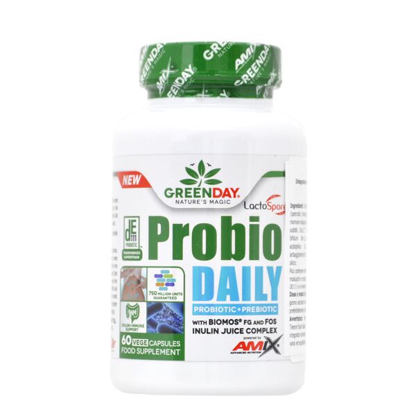 amix green day - probio daily 60 capsule vegetali