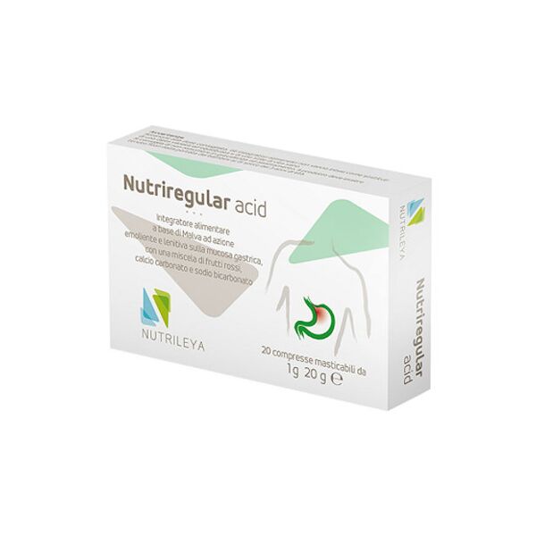 nutrileya nutriregular acid 20 compresse da 1g