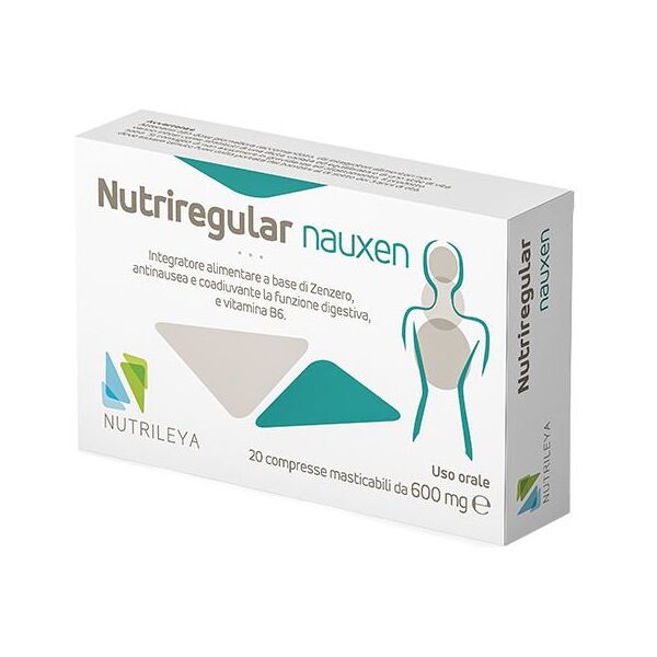 nutrileya nutriregular nauxen 20 compresse masticabili da 600mg