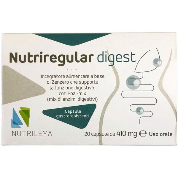 nutrileya nutriregular digest 20 capsule da 410mg