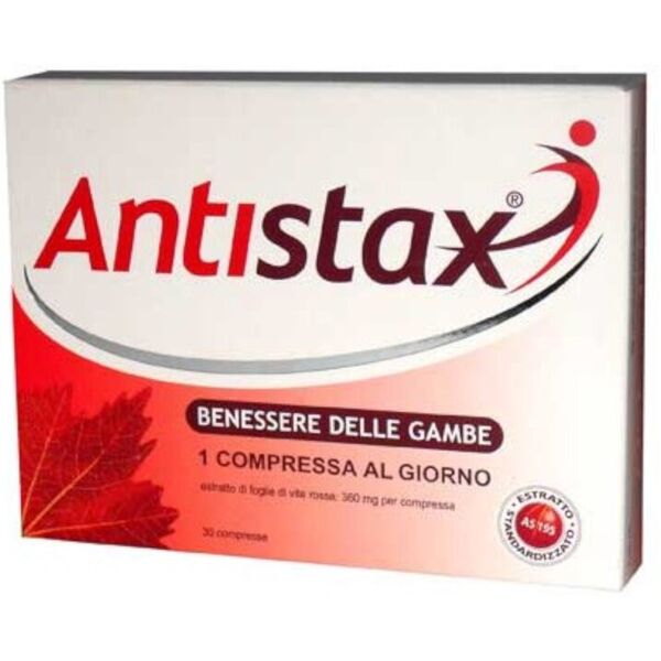 sanofi antistax benessere delle gambe 30 compresse