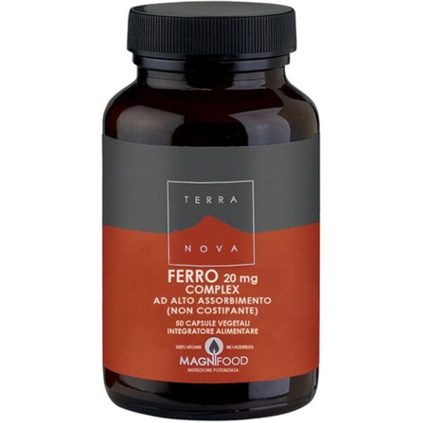 terranova ferro 20mg complex 50 capsule