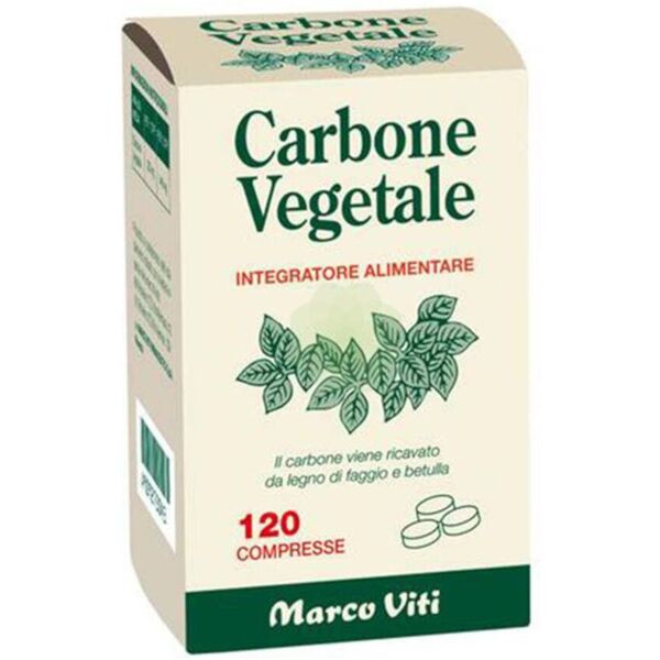 marco viti carbone vegetale 120 compresse