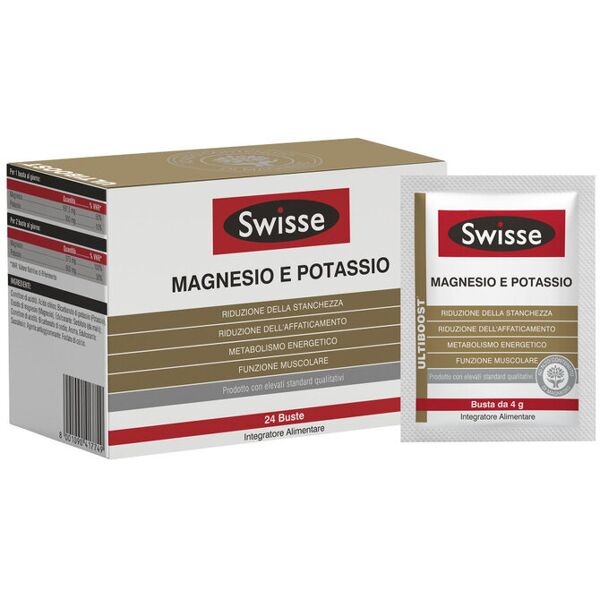 swisse magnesio e potassio 24 buste