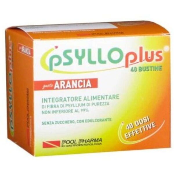 pool pharma psyllo plus 40 bustine arancia