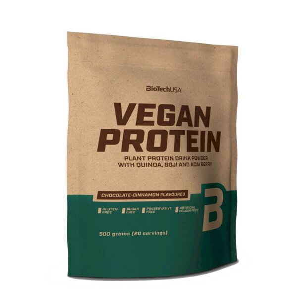 biotech usa vegan protein 500 grammi chocolate-cinnamon