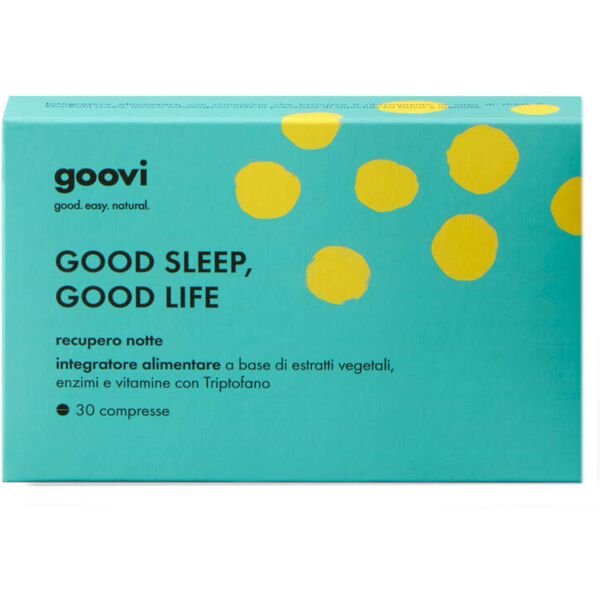 goovi good sleep good life - recupero notte 30 compresse