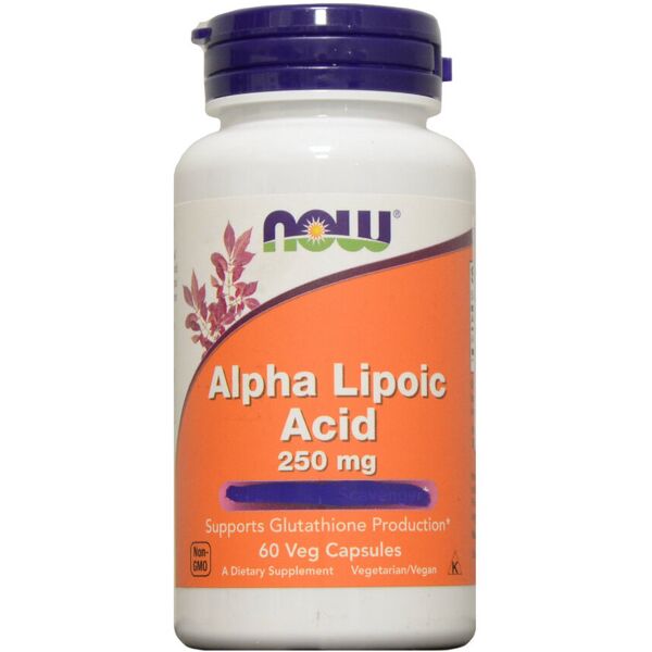 now foods alpha lipoic acid 250mg 60 capsule