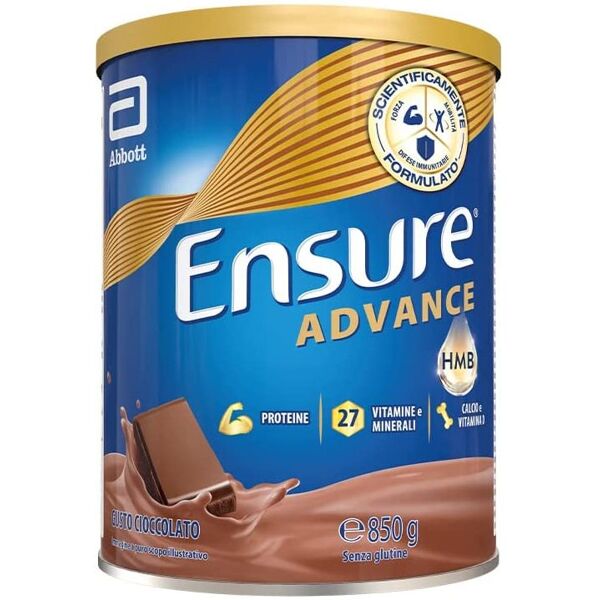 abbott ensure advance 850 grammi cioccolato