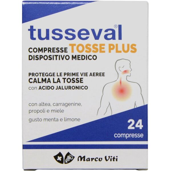 marco viti tusseval - tosse plus 24 compresse