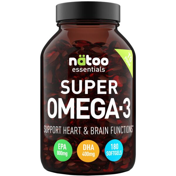 natoo super omega-3 180 softgels