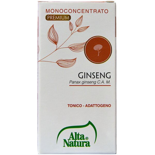 alta natura terra nata - ginseng 60 tavolette da 500 mg