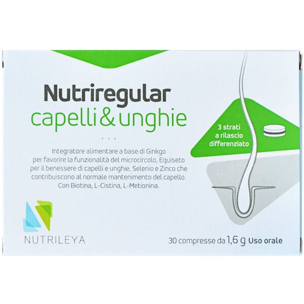 nutrileya nutriregular capelli & unghie 30 compresse