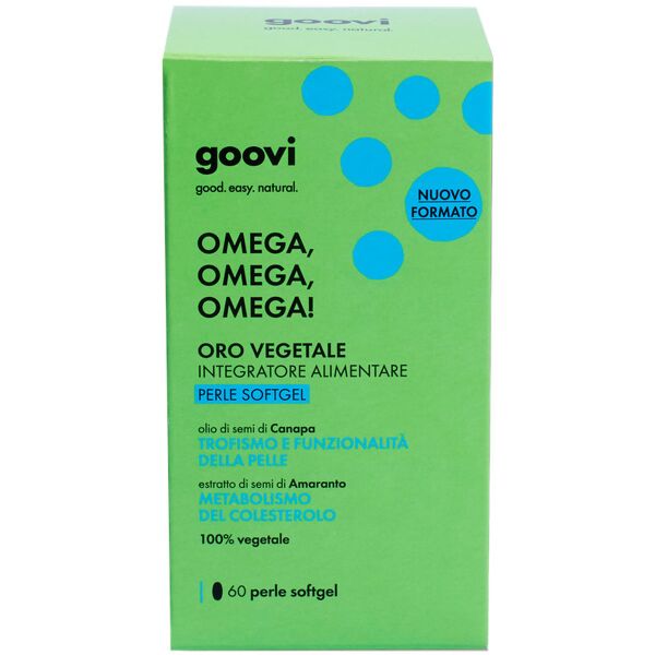 goovi omega, omega, omega! - oro vegetale 60 perle softgels