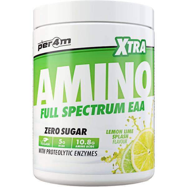 per4m xtra amino full spectrum eaa 700 grammi limone lime