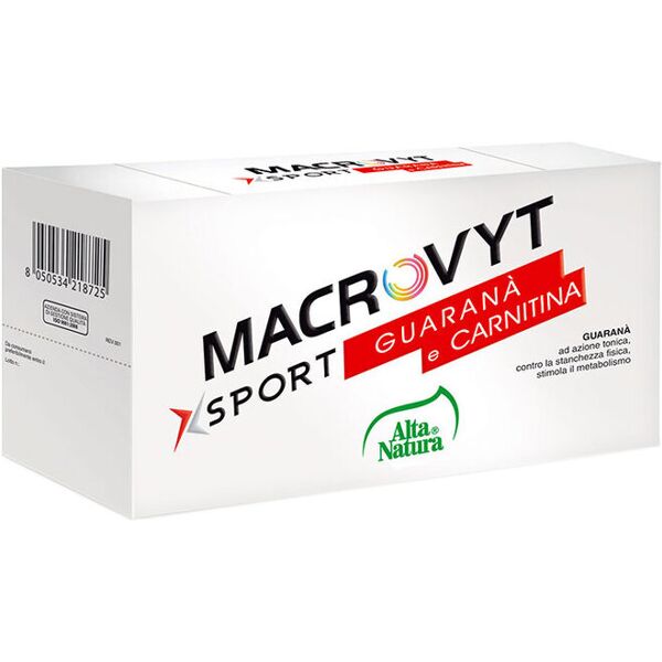 alta natura macrovyt - sport 10 flaconcini da 10ml