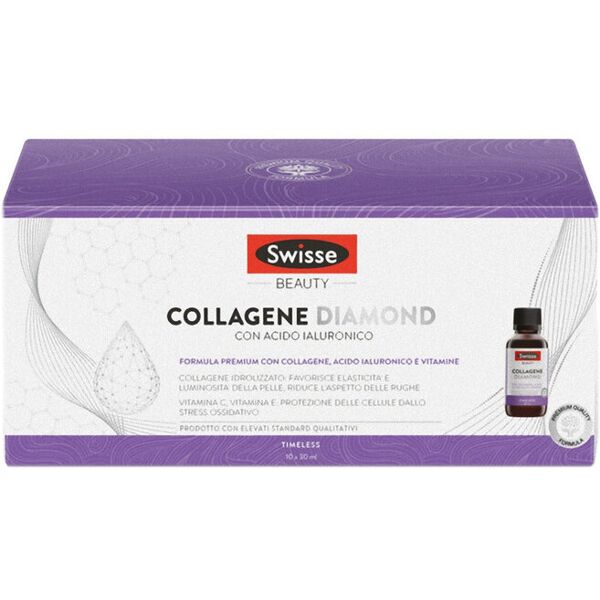 swisse beauty - collagene diamond 10 flaconcini da 30ml