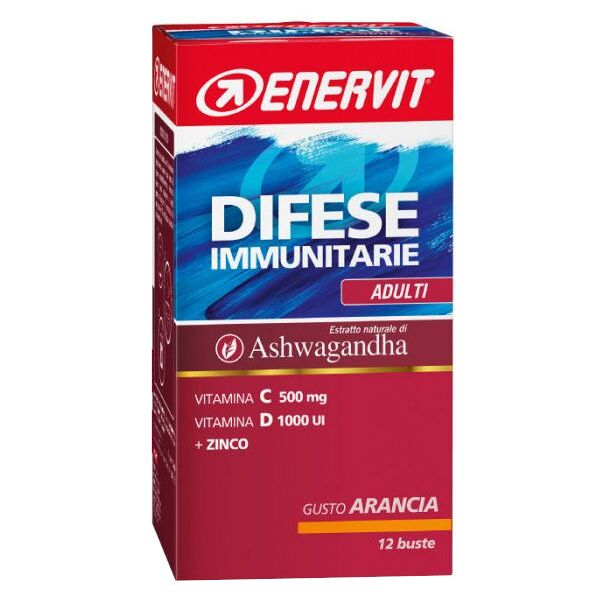 enervit difese immunitarie adulti 12 bustine arancia