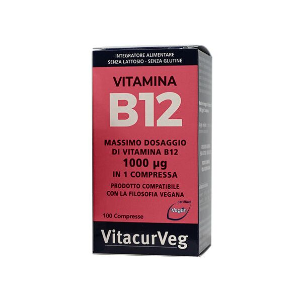 pharmalife vitamina b12 vitacurveg 100 compresse