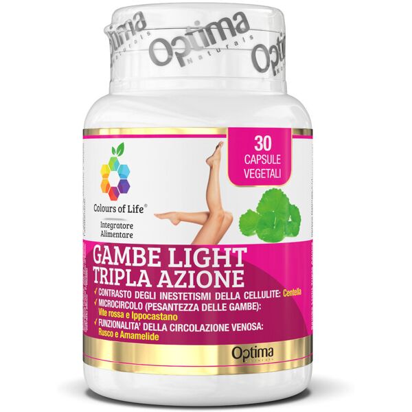 optima gambe light tripla azione 30 capsule da 850mg