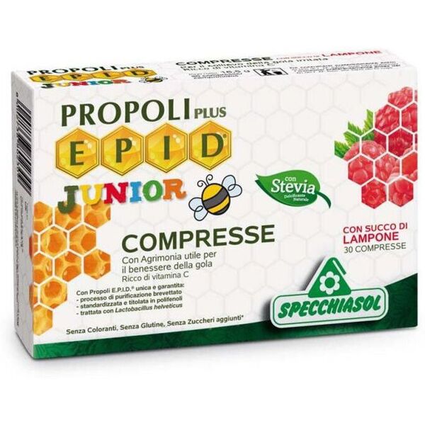 specchiasol epid propoli plus junior 30 tavolette masticabili