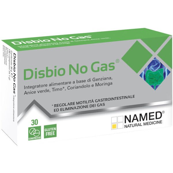 named disbio no gas® 30 compresse