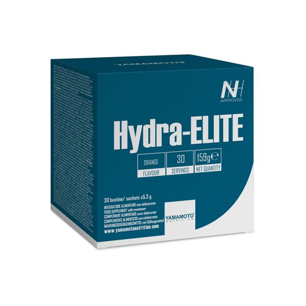 yamamoto nutrition hydra-elite 30 bustine da 5,4 grammi arancia
