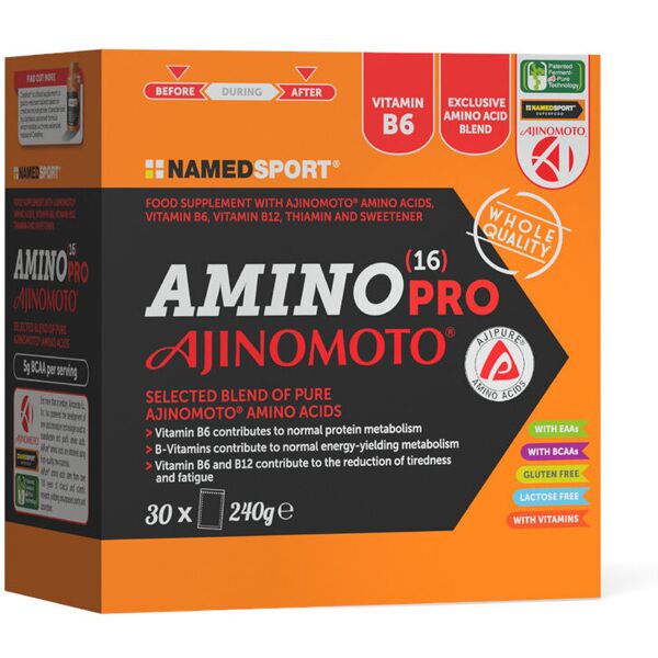 named sport amino(16)pro ajinomoto 30 buste da 8 grammi