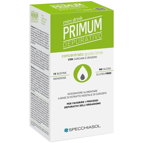 specchiasol primum depurativo 15 bustine lime