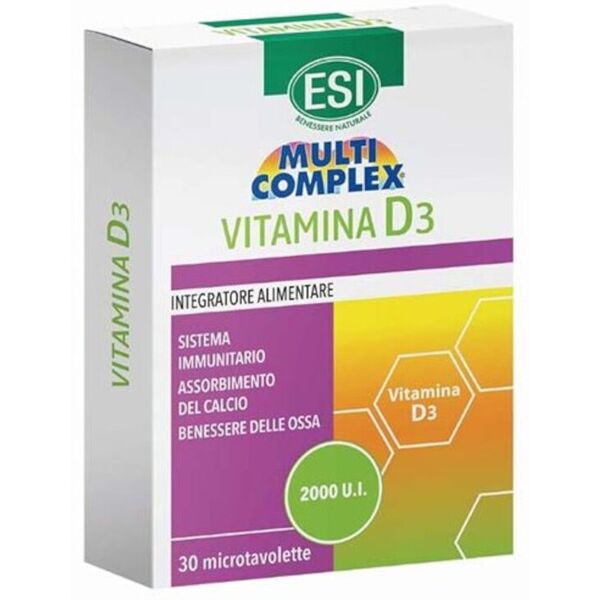 esi multicomplex - vitamina d3 30 micro tavolette