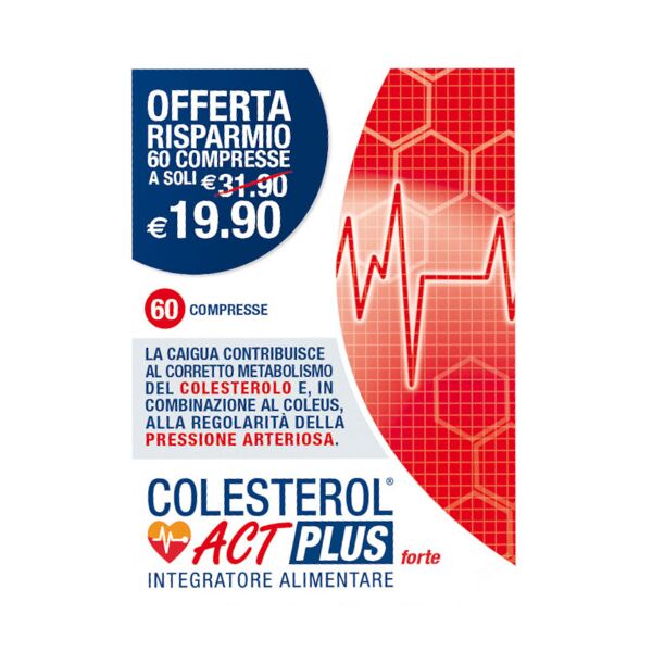 linea act colesterol act plus forte 60 compresse