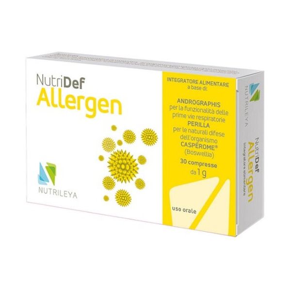 nutrileya nutridef allergen 30 compresse da 1g