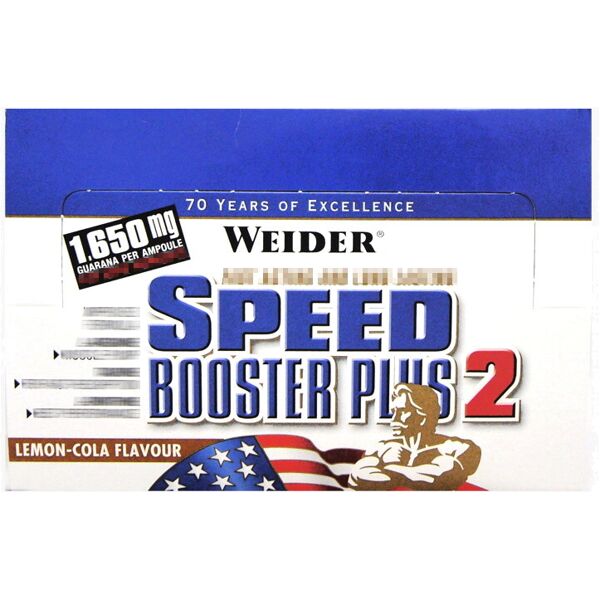 weider speed booster plus 2 20 fiale da 25ml limone cola