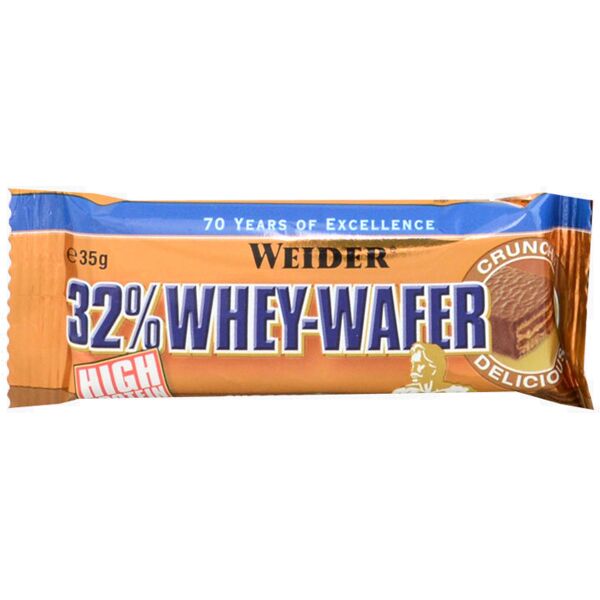 weider 32% whey wafer 1 wafer da 35 grammi nocciola