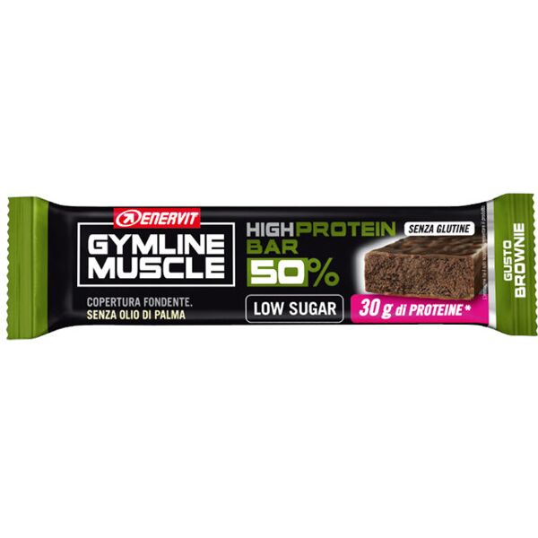 enervit gymline muscle high protein bar 50% 1 barretta da 60 grammi arancia cioccolato