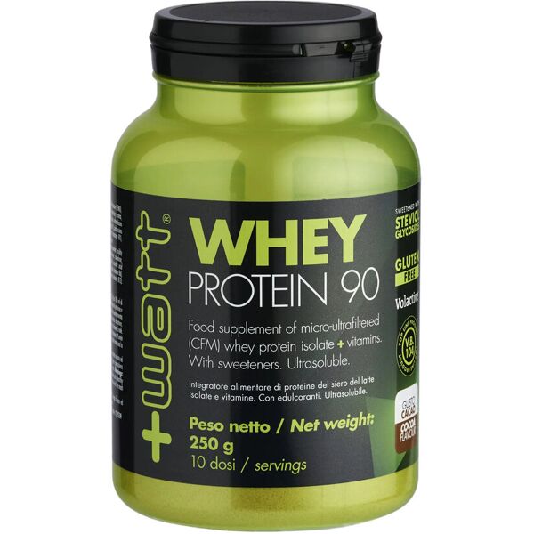 +watt whey protein 90 250 grammi crema vaniglia